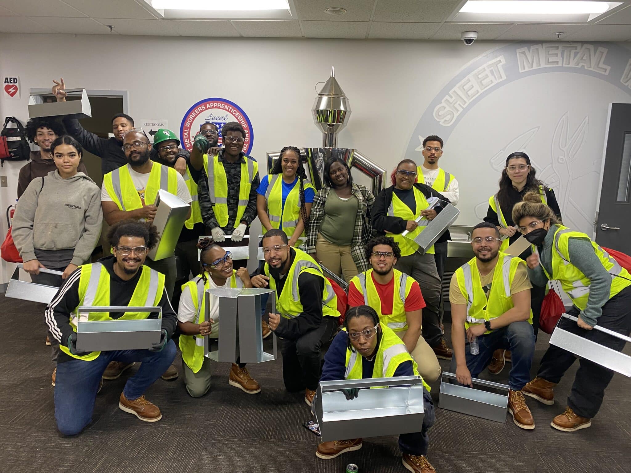 Sheetmetal Workers group photo